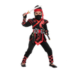 Red Ninja Costume for Girls Cosplay - Child