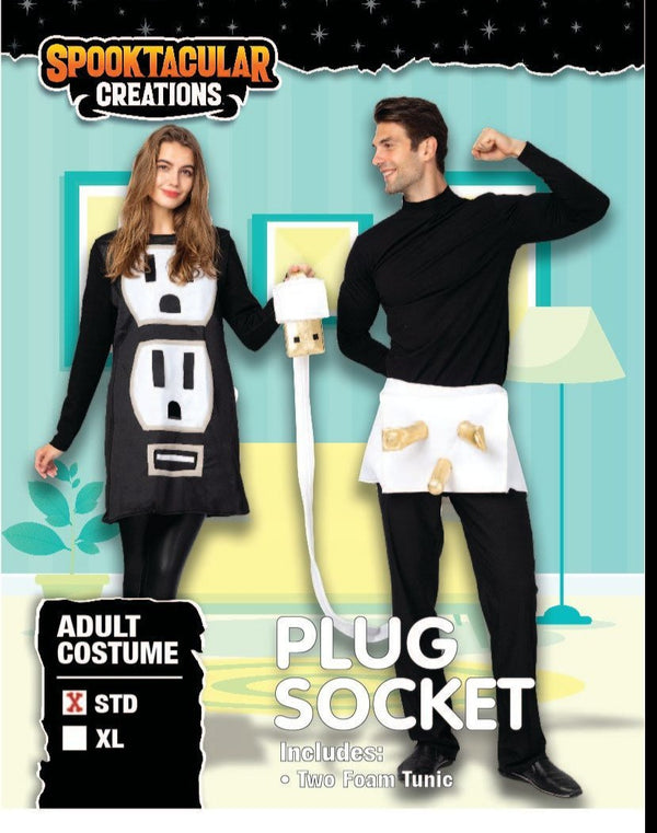 USB/Light Plug and Socket Couple Set Cosplay