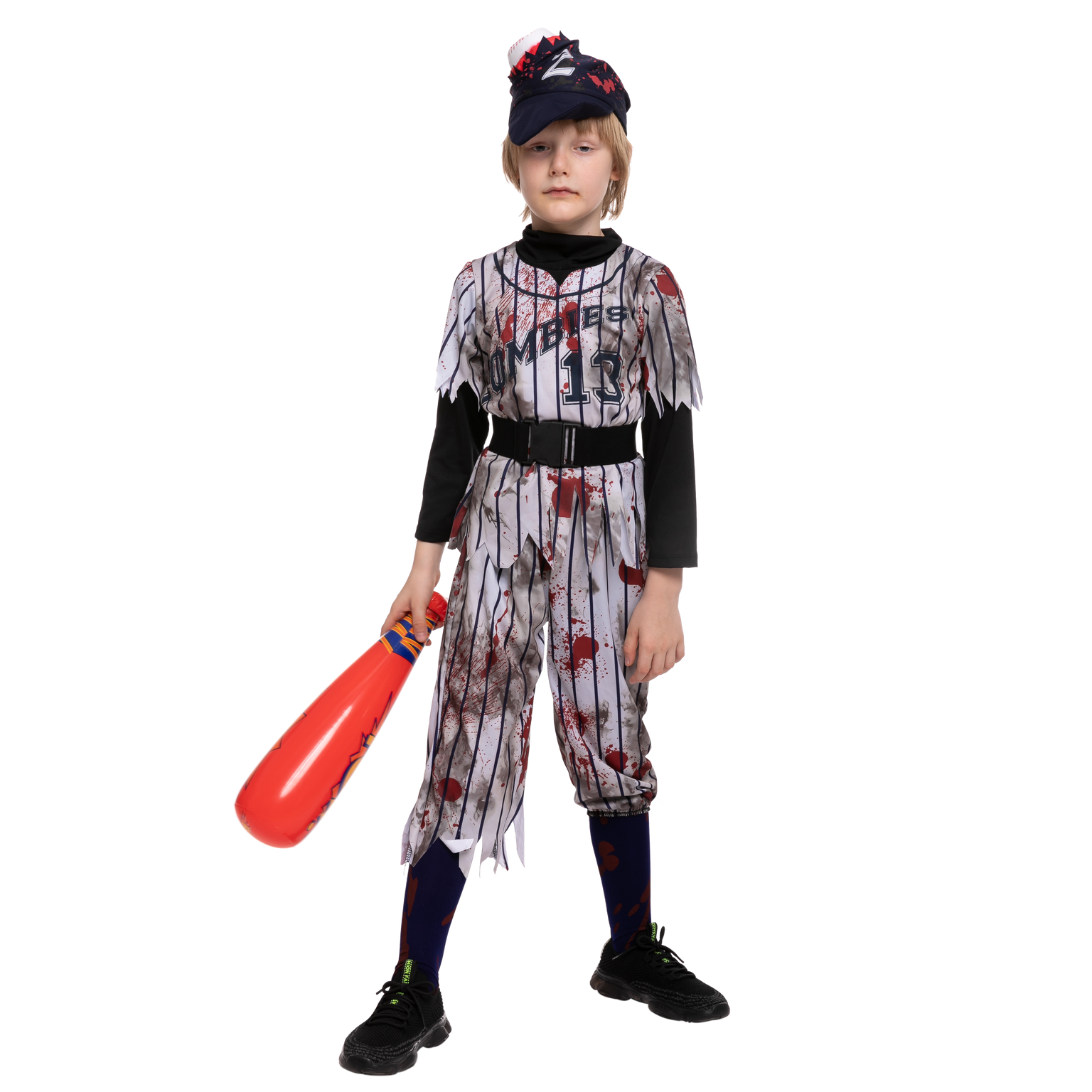 Scary Baseball Player Zombie Costume - SPOOKTACULAR