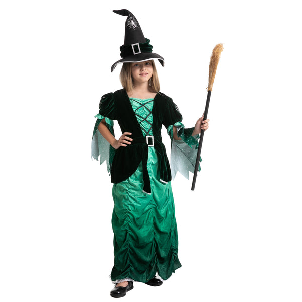 Wicked Green Witch Costume Cosplay - Child