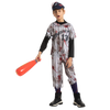 Scary Baseball Player Zombie Costume Cosplay - Child