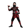 Samurai Red Ninja Costume for Girls Cosplay- Child