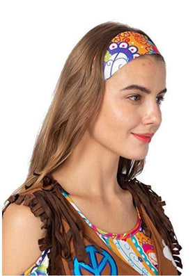 Women Hippie Costume Cosplay Role Play- Adult