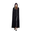 Long Hooded Velvet Cloak Cosplay Costume Role Play - Women