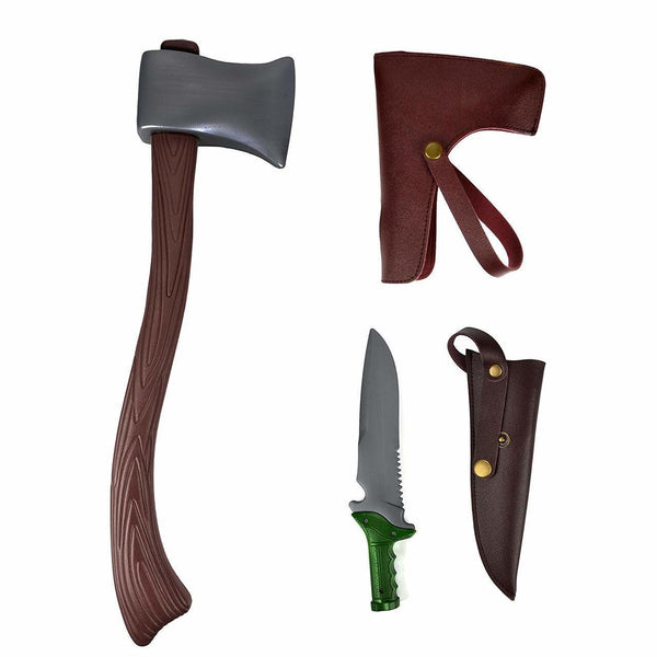 Lumberjack Axe & Knife Costume Accessory Set