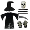 Glow-in-the-Dark Grim Reaper Costume Deluxe Set