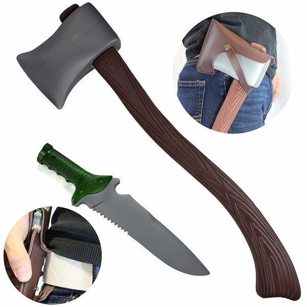 Lumberjack Axe & Knife Costume Accessory Set