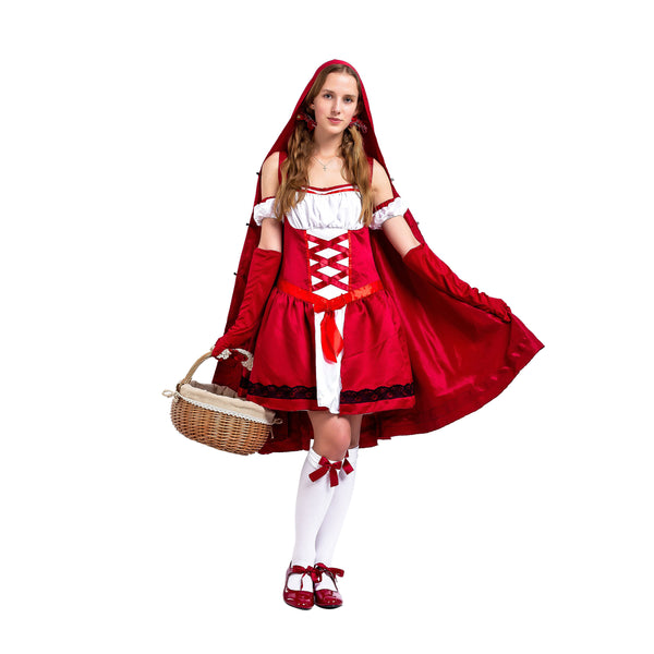 Little Red Riding Hood Halloween Costume for Women - Spooktacular Creations