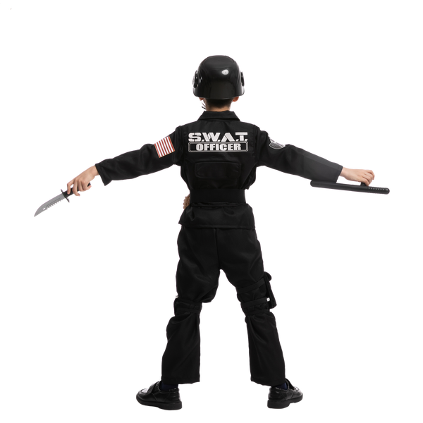 SWAT Officer Costume Role Play Cosplay - Child