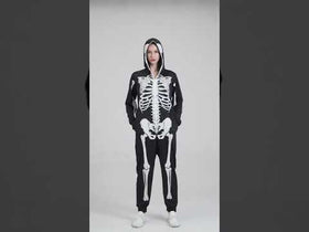 Skeleton Pajamas jumpsuit - Adult