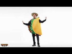 Men Hard Shell Taco Costume - Adult