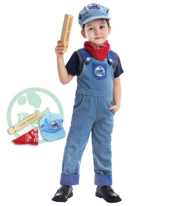 Train Engineer Costume Role Play Cosplay - Child