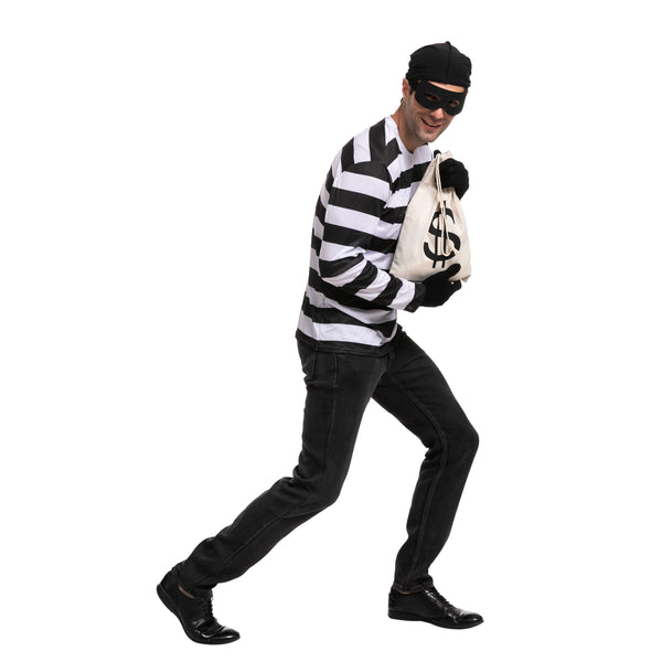 Robber Costume For Role Play Cosplay- Adult