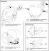 Astronaut Helmet with Movable Visor