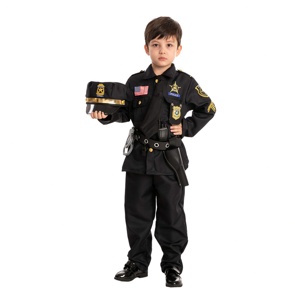 Child Boy Police Costume