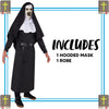 Adult Men Scary Nun Costume