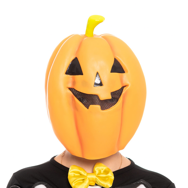 Child Boy Cute pumpkin skeleton costume