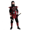 Samurai Red Ninja Costume for Girls Cosplay- Child
