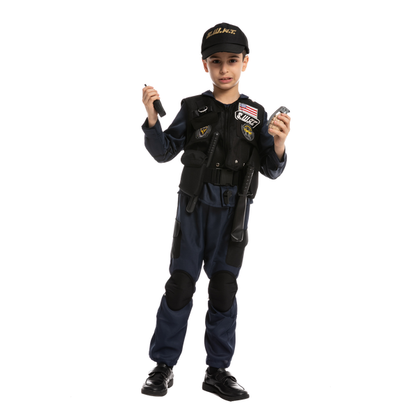 SWAT Police Costume Role Play Cosplay - Child