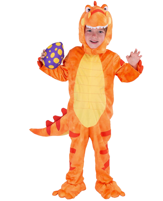 Orange T-Rex Costume - Child