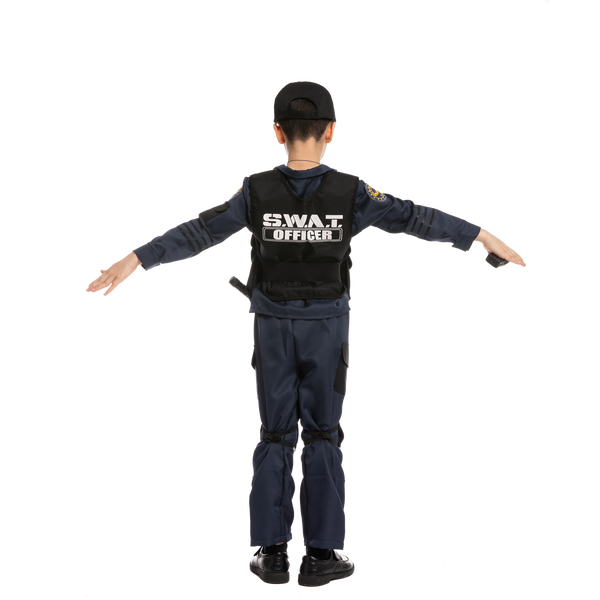 SWAT Police Costume Role Play Cosplay - Child