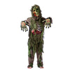 Green Swamp Zombie Costume For Role Play Cosplay- Child
