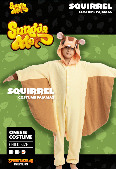 Squirrel Pajamas jumpsuit - Child