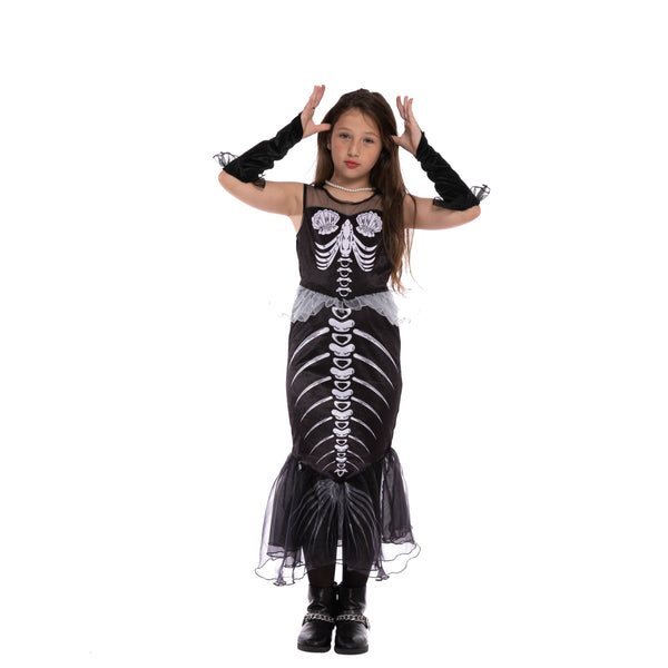 Mermaid Skeleton Costume - Child