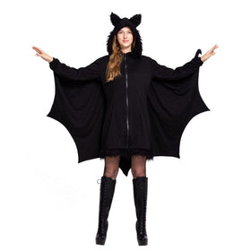 Hoodie Bat Costume - Adult