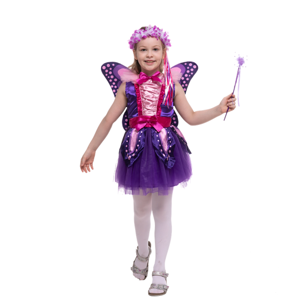 Girl Purple Fairy Costume Cosplay