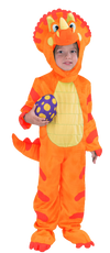 Orange Triceratops Costume - Child