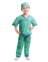 Green Dr. Scrubs Vet Costume for Kids
