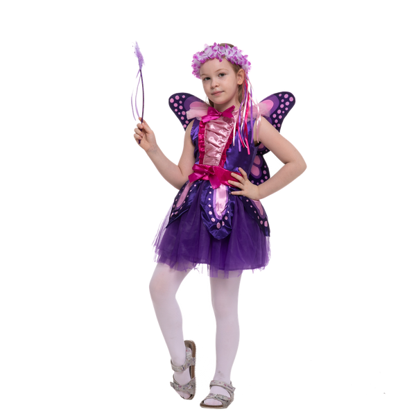 Girl Purple Fairy Costume Cosplay