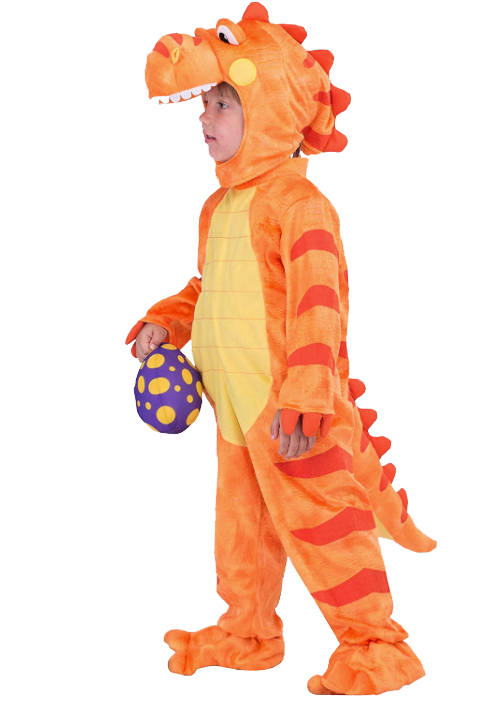 Orange T-Rex Costume - Child