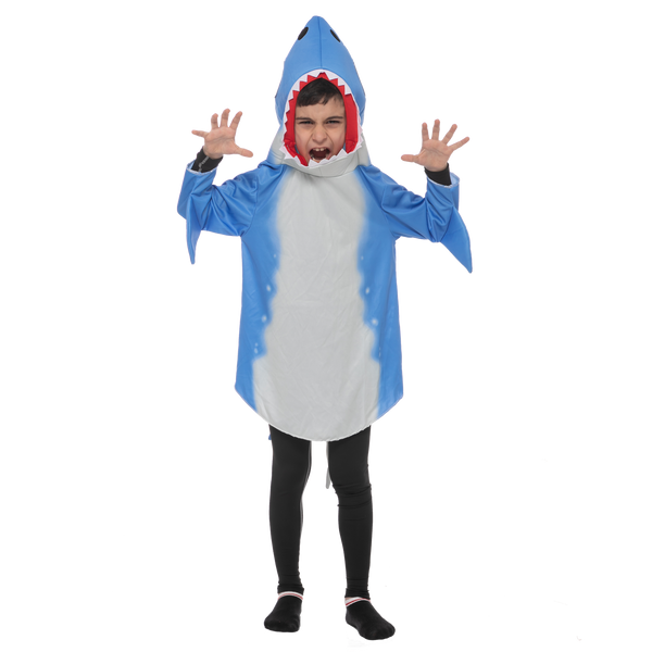 Blue Shark Costume Cosplay- Child
