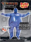 Inflatable Costume Full Body Suit Halloween Costume Metallic Shiny Adult Size - Spooktacular Creations